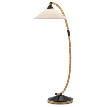 Currey and Company 8000-0088 Lisbon, 1 Light Floor Lamp
