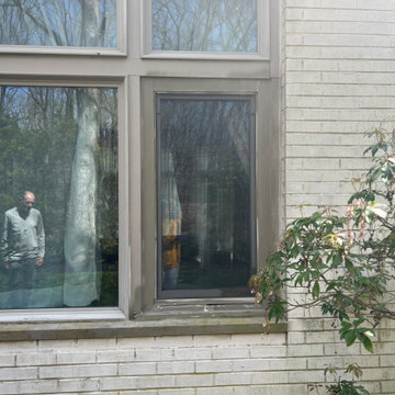 Andersen 100 Series FiberX Window Installation Before Pictures