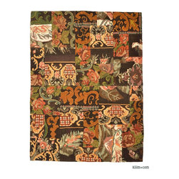 Kilim Patchwork Rug - Area Rugs