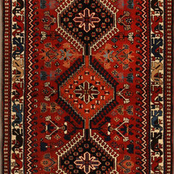 Persian Yalameh runner 2'9 X 9'7 - Area Rugs