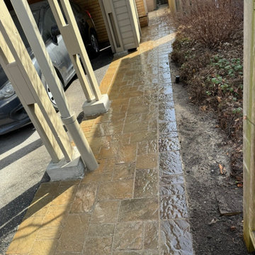 Hardscape Concrete Paver Repair