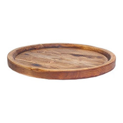 The European Kitchen Spanish Olive Tray Lazy Susan - Pantry And Cabinet Organizers