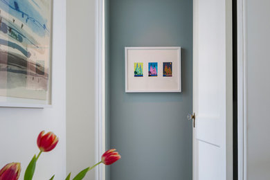 Hallway - contemporary hallway idea in Kansas City