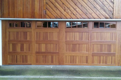 CHI Steel Woodgrain Cedar Door