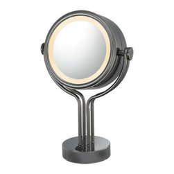 Kimball & Young 714 Series Contemporary 4 Post Vanity Mirror 71445 - Makeup Mirrors