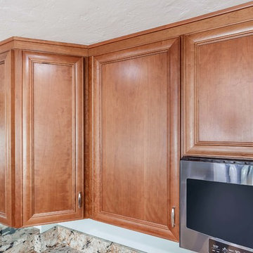 Cabinets.com | Classic look with Hawthorne Cherry Toffee Cabinets