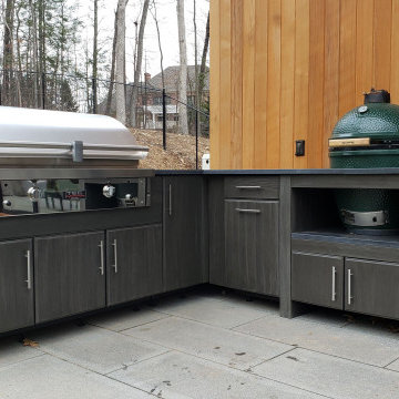 Contemporary Outdoor Kitchen of Style