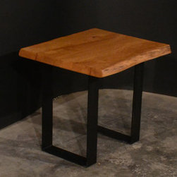 WESTERN ALDER END TABLE - Side Tables And End Tables