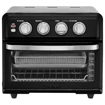 Air Fryer + Convection Toaster Oven, 8-1 Oven with Bake, Grill, Broil & Warm, Matte Black