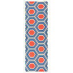 Livabliss - Fallon Area Rug, 2'6"x8' - As a designer and accomplished ceramic artist, Massachusetts-based Jill Rosenwald has spent decades cultivating her unique and recognizable style. Her collection for Surya includes handmade rugs and exclusive handcrafted accent pillows, all with her mark of graphics sophistication.