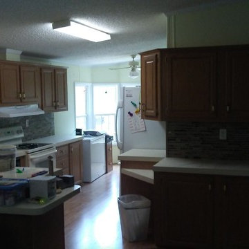 Tile backsplash