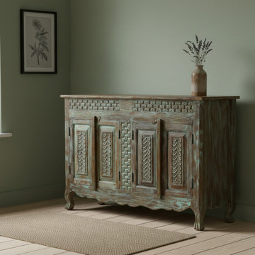 The Antique Carved Armoire Is the Statement Piece Your Room Doesn't Know It Need