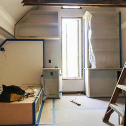 A Frame Chalet style addition and remodel - Storage Cabinets