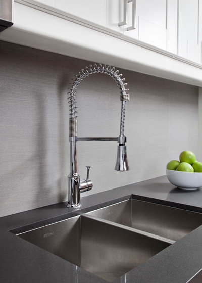 Designing Your Kitchen: Terrific Taps to Tap Into Industrial Kitchen by Rad Design Inc