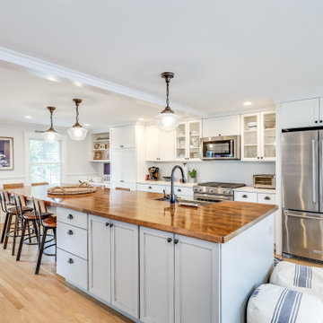 Second Floor Addition and Home Remodel - Design & Build - Falmouth, MA