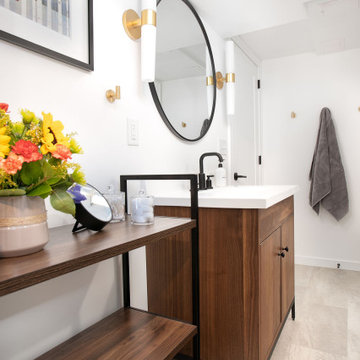 Project 3759-1 Mid-Century Modern Attic and Bath in Arden Hills