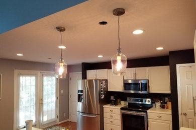 Kitchen, living room & entry way lighting upgrade