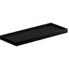 Kohler K-27366 Draft 12" Bathroom Shelf Tray - Black Black