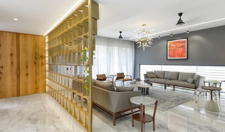 Ahmedabad Houzz: Grey Brings This Renovated Bungalow to Life