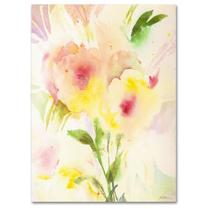 Wild Rose Canvas Art By Sheila Golden Contemporary Prints And Posters By Trademark Global