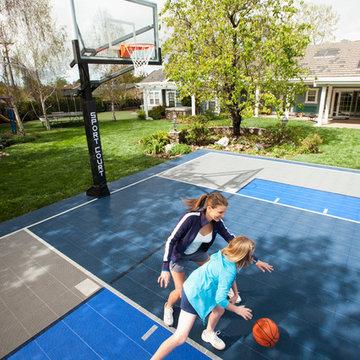 Backyard Basketball Court