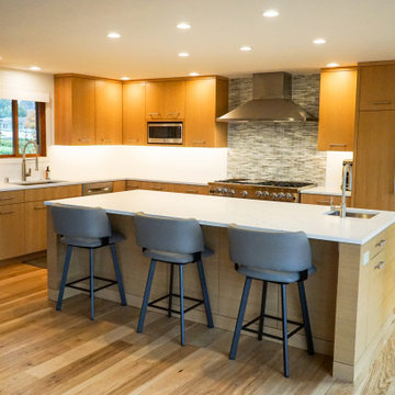 Scandnavian Redux | A fresh modern look for a mid-century rambler.
