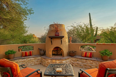 Patio - southwestern patio idea in Phoenix