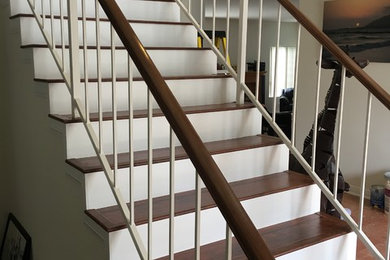 Stair Cases with Hardwood Floors