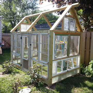 Shabby-Chic Greenhouse