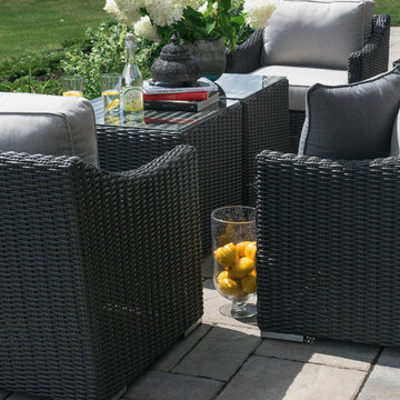 Bretton Slim sofa set - Brad's house