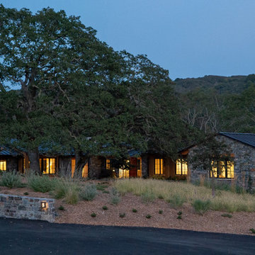 Portola Valley Design: Cedar and Stone