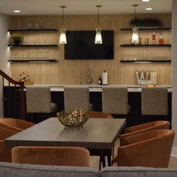 Speakeasy Inspired Basement Remodel   Gainesville, VA