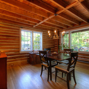 Medford Lakes Log Home