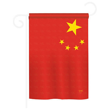 China 2-Sided Impression Garden Flag