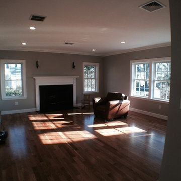 Arlington 2 story addition: family room, mudroom, master bedroom, master bath