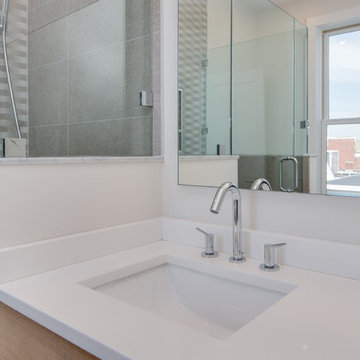Contemporary Bathroom With Floating Vanity