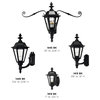 Hinkley Manor House Large Wall Mount Lantern, Black