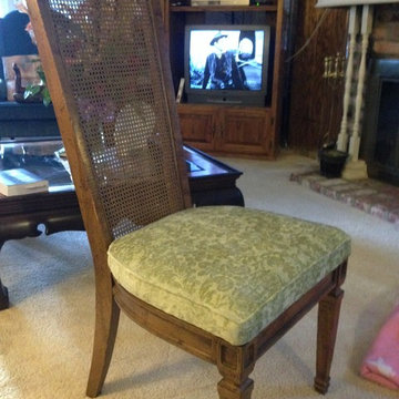 Dining Room Chairs, Reupholstered