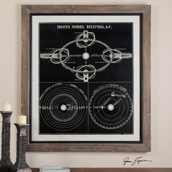 Moons Nodes Vintage Art - Artwork