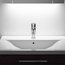 Demisting Mirrored Bathroom Cabinet and LED Squares, Without Built-In Speakers