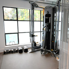 clyde's fitness room