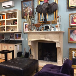 Robin Damore Studio Fireplace - Fireplace Mantels