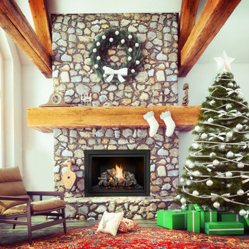 Fireplaces - Holiday Spirit