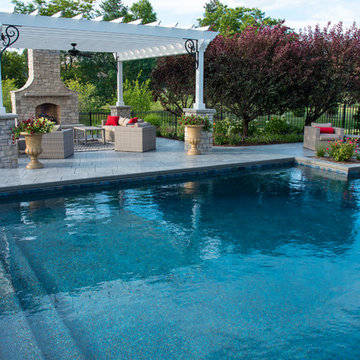Roman Pool in St. Charles, IL