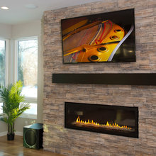 fireplace mantle