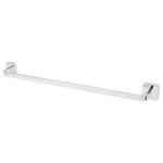 Speakman - Speakman Kubos 24" Towel Bar, Polished Chrome - Inspired by pure minimalism, the Speakman Kubos SA-2407 Towel Bar is a natural fit for any modern bathroom. Featuring clean, square design elements, this 24-inch modern towel bar exists to make a statement. The Kubos Towel Bar is constructed entirely of brass and includes all necessary mounting hardware to make installation effortless.