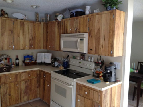 Re Painting My Cabinets With Rustoleum