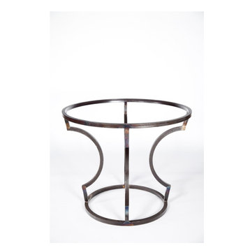 The 15 Best Zinc Top Dining Room Tables For 2022 Houzz The 15 Best Zinc Top Dining Room Tables, Hammered Zinc Round Dining Table