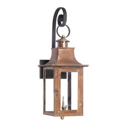 Gas Shepherd's Scroll Wall Lantern - Products