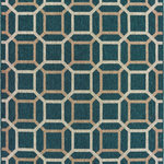 Oriental Weavers - Oriental Weavers Latitude 806B3 Blue Grey Area Rug 5' 3'' X  7' 3'' - The Oriental Weavers Latitude 806B3 Blue Grey Area Rug is a Machine Made,  style Rugs made of Polypropylene about 1/2 inch thick. The colors shown in photos may vary slightly from actual product. If color matching is critical, we suggest sampling a small size to test colors in your lighting. Rug measurements are approximate and can vary by up to 4 inches. Most rug images show a 5x8 rug size. Patterns might vary by size and designs are usually more elaborate in large sizes.